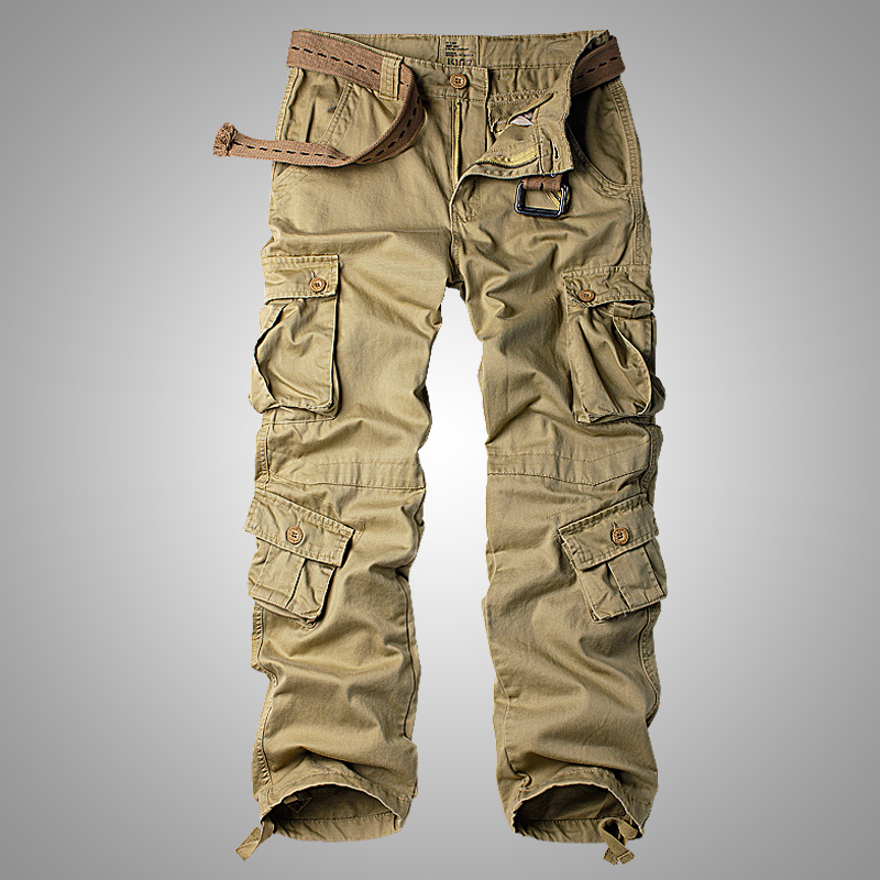 Corteiz Cargo Pant - 8 Pockets Red Black Cargo Pants
