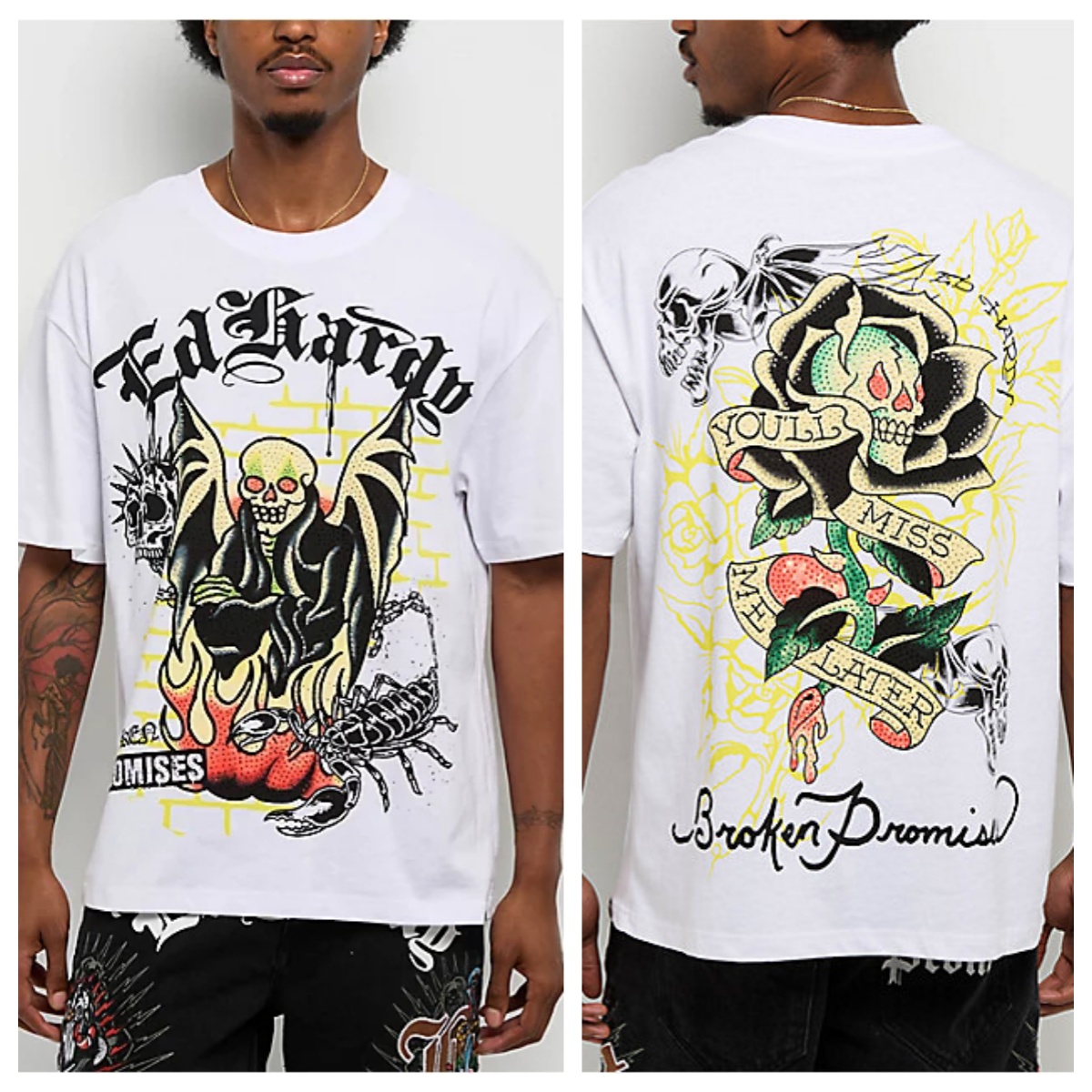 Tigers Ed Tattoo Art Street Tr - огляд і ціна Streetwear Brand Shirts