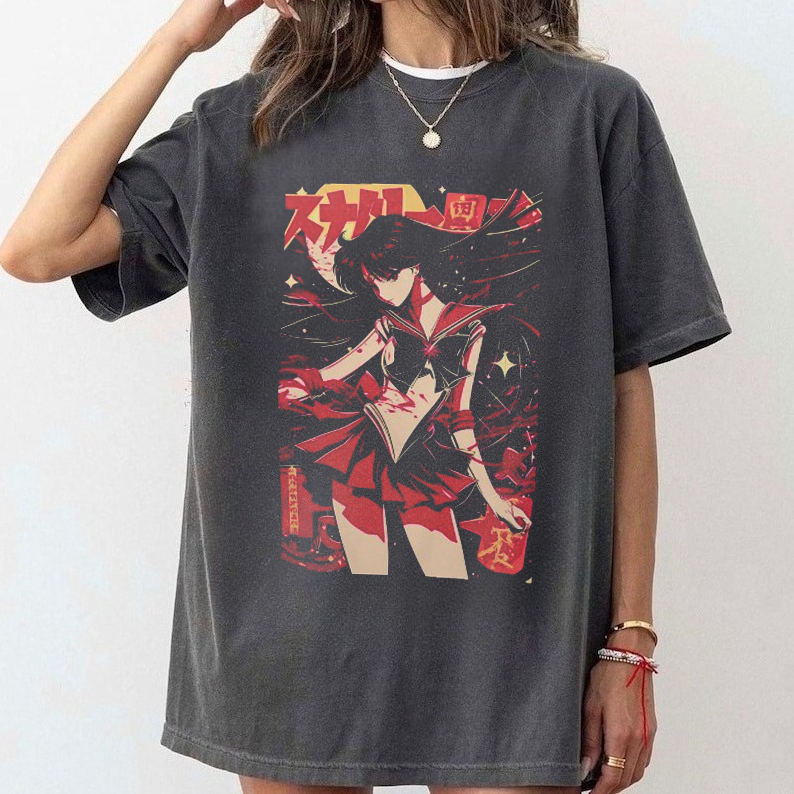 Sailor Moon Retro 90s Anime Gr - огляд і ціна Streetwear Brand T Shirt