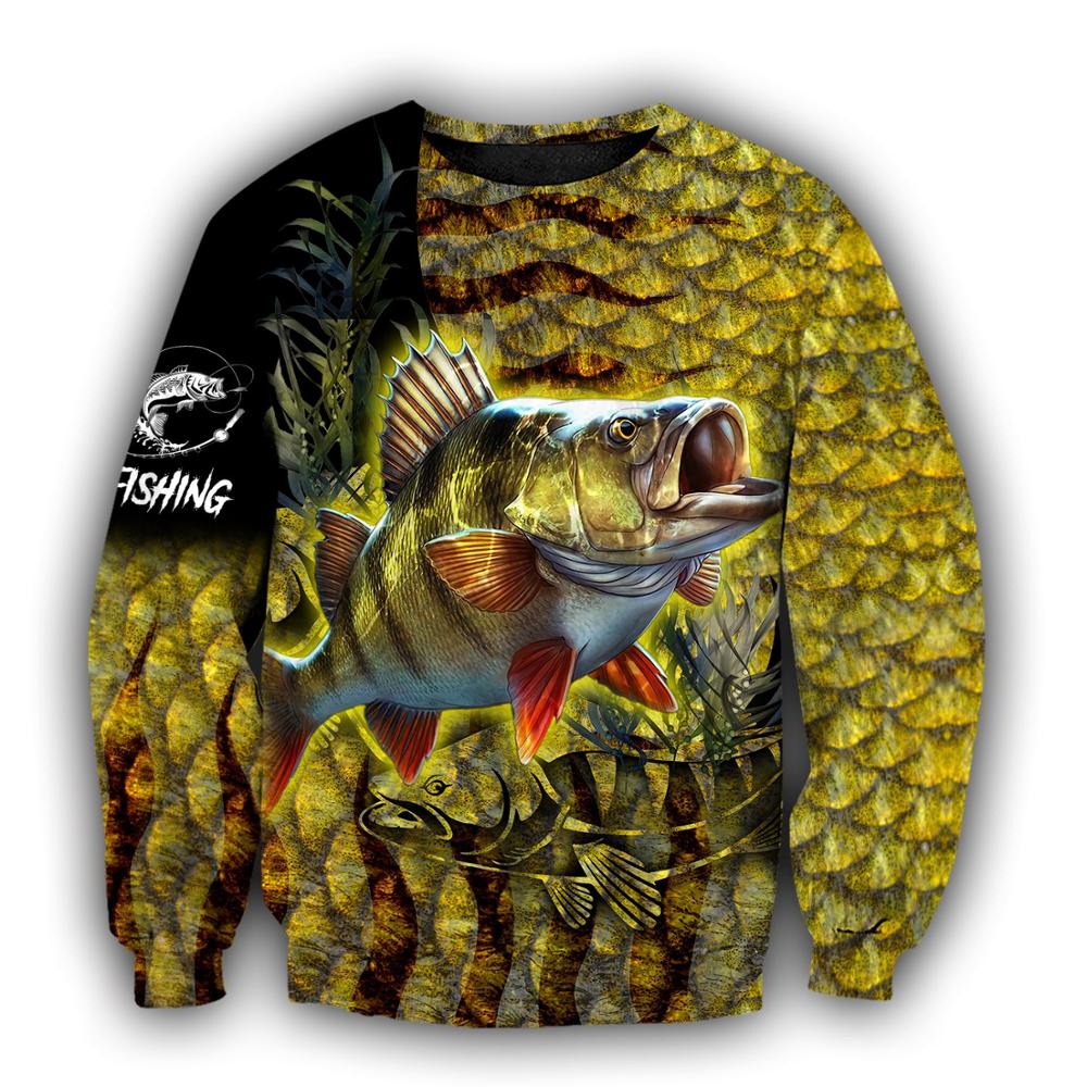 Brand Hoodie Yellow Perch Fish - огляд і ціна Streetwear Brand Tracksuit