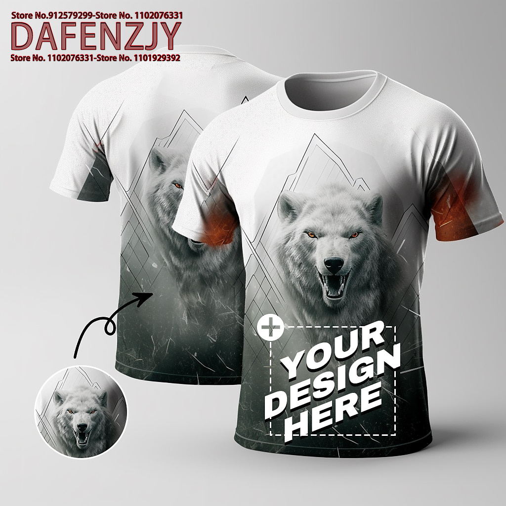 Custom Funny Pet Photo 3D All  - огляд і ціна Streetwear Brand T Shirt