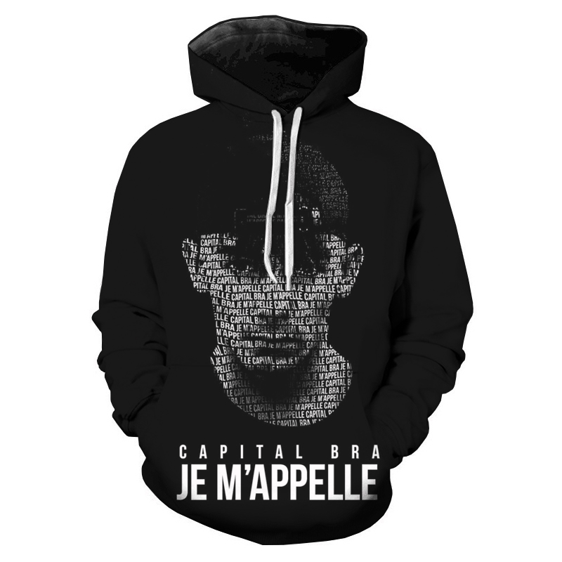Rapper CB6 Printed Hoodies Men - огляд і ціна Streetwear Brand Tracksuit