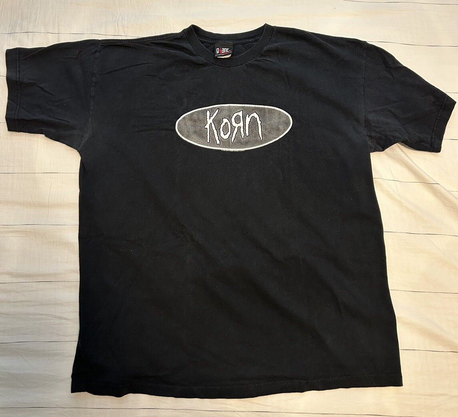 Vintage Giant Brand 1998 Korn  - огляд і ціна Streetwear Brand T Shirt