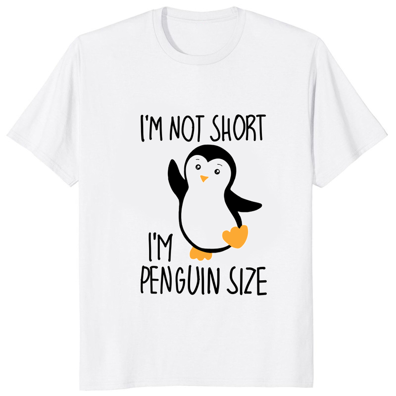 Im Not Short Im Penguin Size F - огляд і ціна Streetwear Brand T Shirt